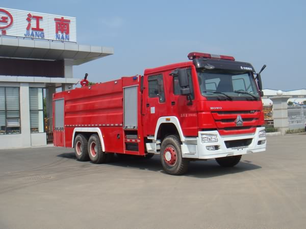 江特牌JDF5313GXFSG160型水罐消防车