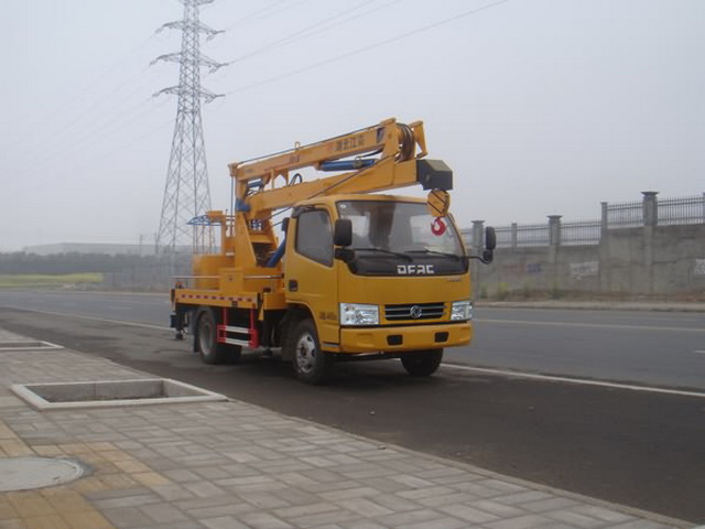 国五东风12米高空作业车（单排 蓝牌）