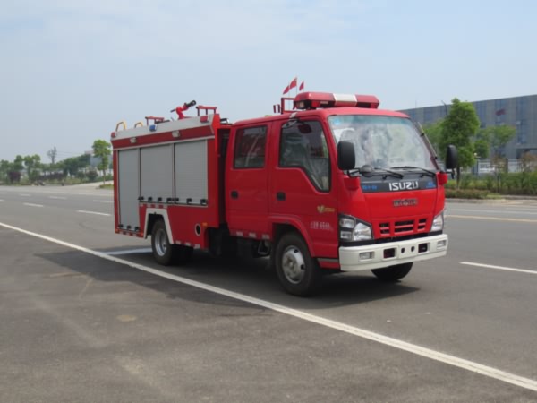 五十铃3.5吨水罐消防车(国五）