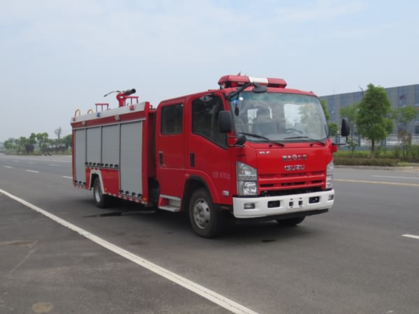 江特牌JDF5100GXFPM30/Q型泡沫消防车