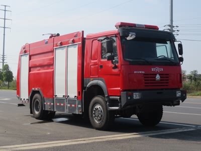 江特牌JDF5170GXFSG60型水罐消防车