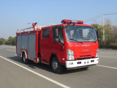 国六五十铃700P 3.5吨水罐消防车